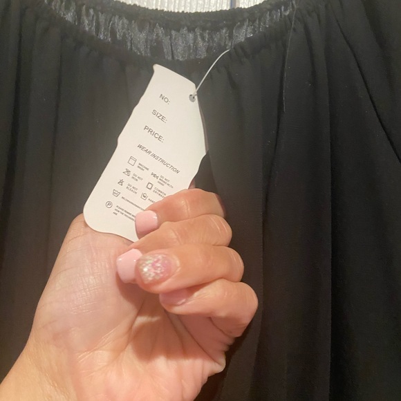 Long black dress perfect for costume NWT - Picture 7 of 10